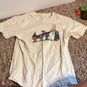 Nike Kids Basketball Dinosaur T-Shirt - Cream